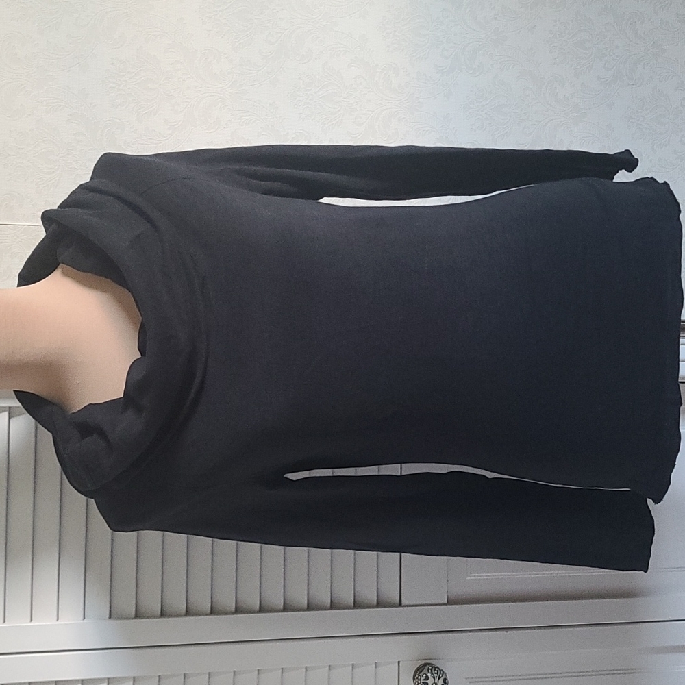 Banjara Black Cowl Neck Sweater, Size S
